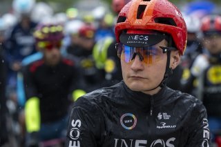 Carlos Rodriguez est le vainqueur du Tour de Romandie 2024 KEYSTONE/EPA/JEAN-CHRISTOPHE BOTT